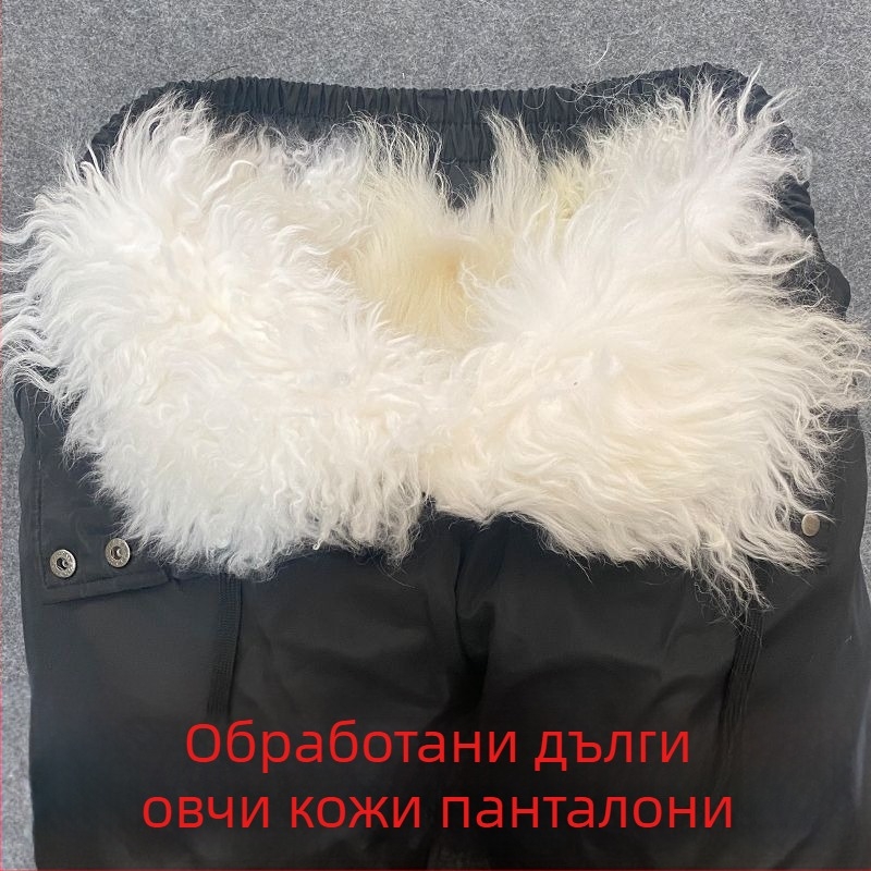 Панталони от изкуствена кожа, тесен силует, есен 2020