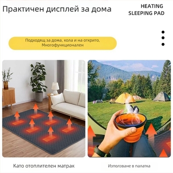 Well Fruit Подложка за двама с USB нагряване FRD707 – водоустойчива външна нагревателна подложка