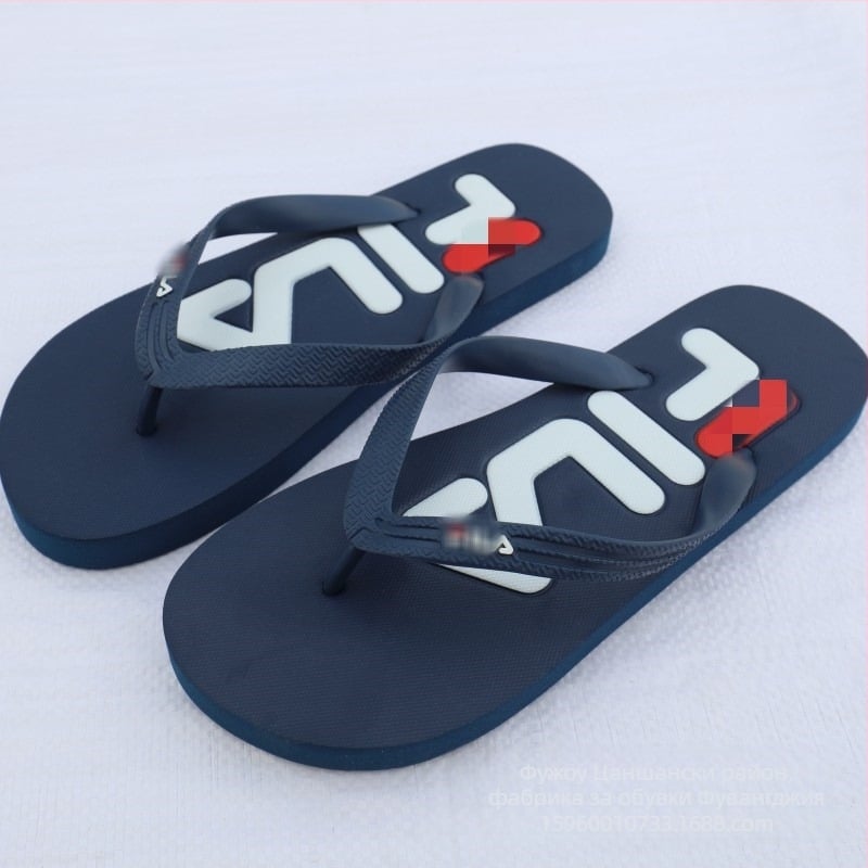 Мъжки джапанки за лято, за открито, с мека и нескользяща подметка, PVC горна част, инжекционна конструкция