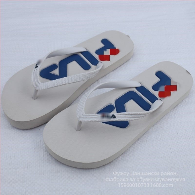 Мъжки джапанки за лято, за открито, с мека и нескользяща подметка, PVC горна част, инжекционна конструкция