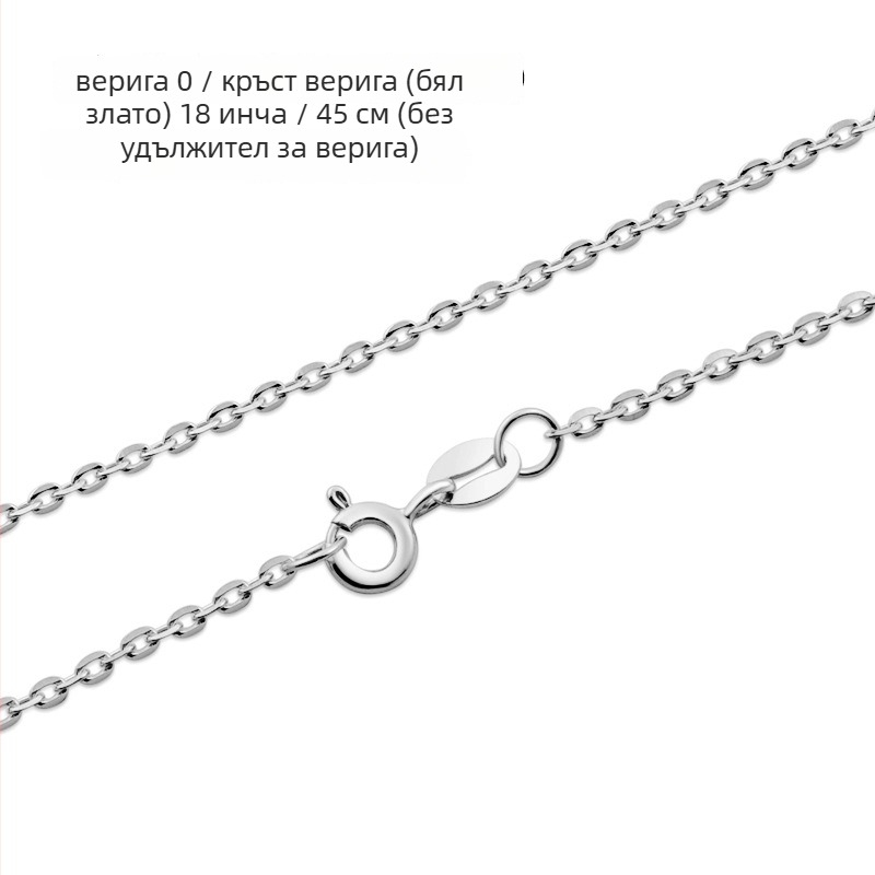 Колие Carlochis с меден медальон, женски геометричен дизайн, персонализирана обработка