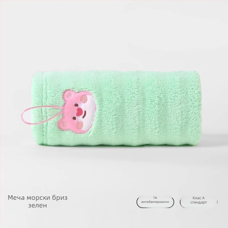 Drizzle кърпа за лице за деца и бебета от коралов флийс, 150D Cut Velvet, 50-80 g