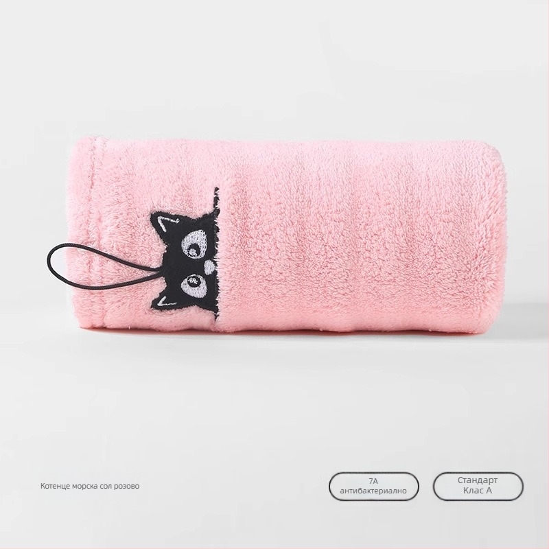 Drizzle кърпа за лице за деца и бебета от коралов флийс, 150D Cut Velvet, 50-80 g