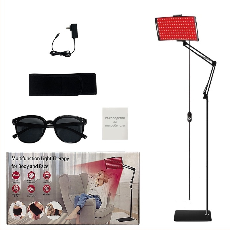 Фотонна козметична апаратура с инфрачервена светлина за цялото тяло, подова стойка (инфрачервена светлина, пълен спектър за цялото тяло, подова стойка, 3 степени, за домашна употреба)