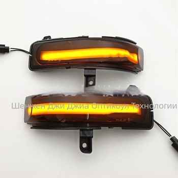 LED светлина за огледалото за обратно виждане с поточен индикатор за завой, 12V, 5W, LED, 50 000 ч живот, съвместима Mazda 5/8 CX-7 MPV