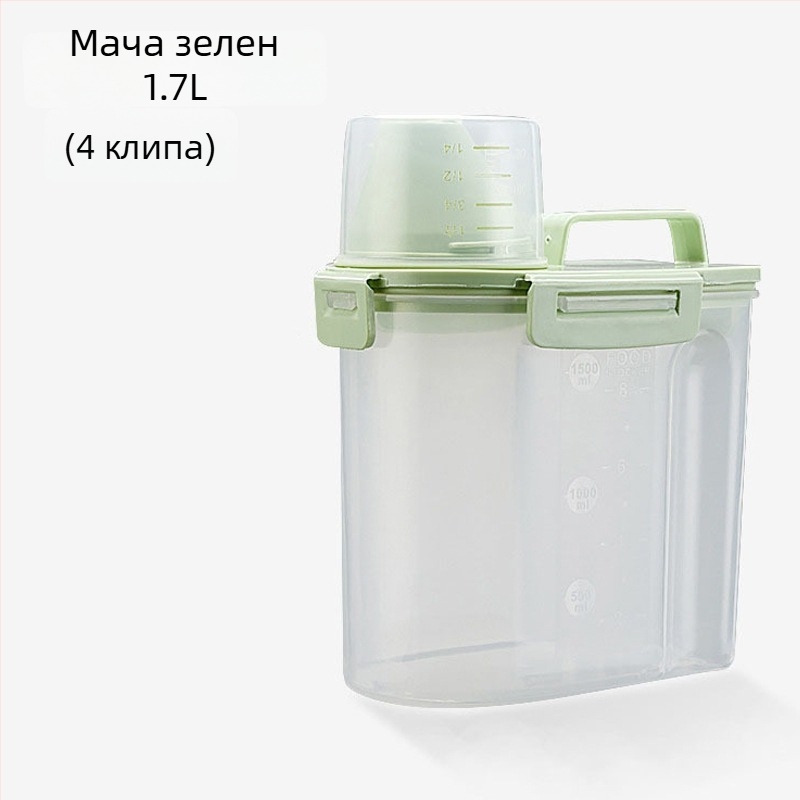 Контейнер за храна за домашни любимци — ПП, капацитет 1.5L/2.5L, Авторизирана частна марка: Да, Марка: Tinypet little mustard