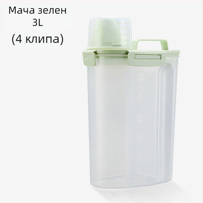 Контейнер за храна за домашни любимци — ПП, капацитет 1.5L/2.5L, Авторизирана частна марка: Да, Марка: Tinypet little mustard