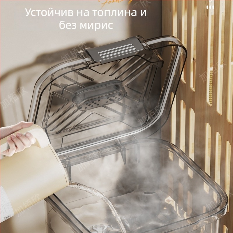 Кутия за съхранение на храна за котки и кучета, Материал: Silk Flower, Бранд: Друг, Вместимост: Друго, Не е внесено