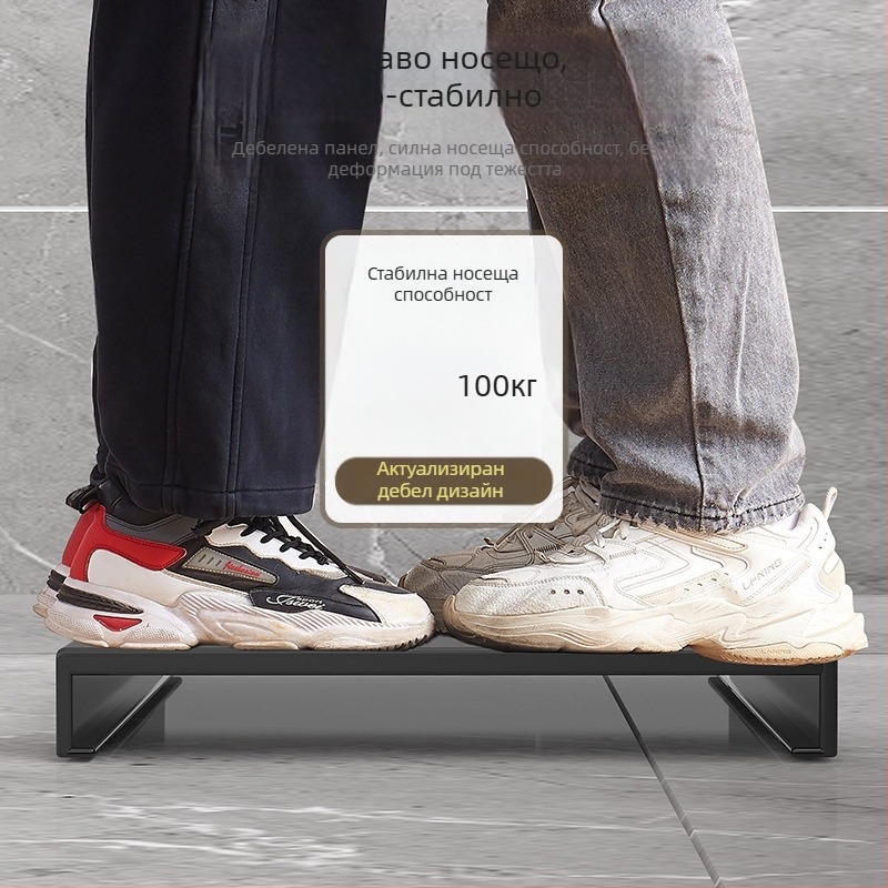 Настолен кухненски организатор за газова печка – мултифункционален, подвижен, без монтаж; материал: въглеродна стомана; стил: модерен минимализъм