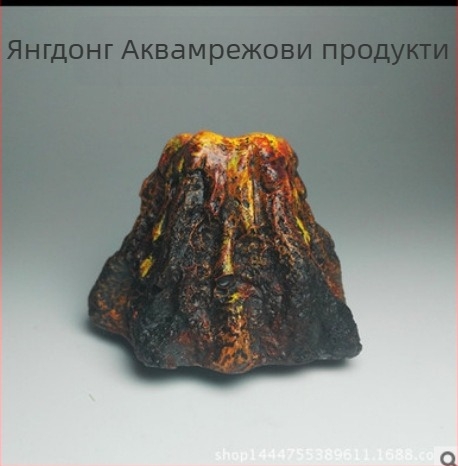 Аквариумни украси от екологично чиста смола — карикатурен дельфин, корал, анемон и черупки в стил вулканични балони за аквариумно озеленяване — комплект от 30 части