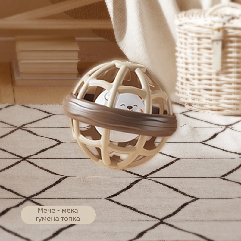 Le zai Ръчно държан тамбурин – пластмасово бебешко барабанче, обучителна играчка за ранно развитие, комфорт за бебето, опаковка в кутия, 3C пластмасова играчка