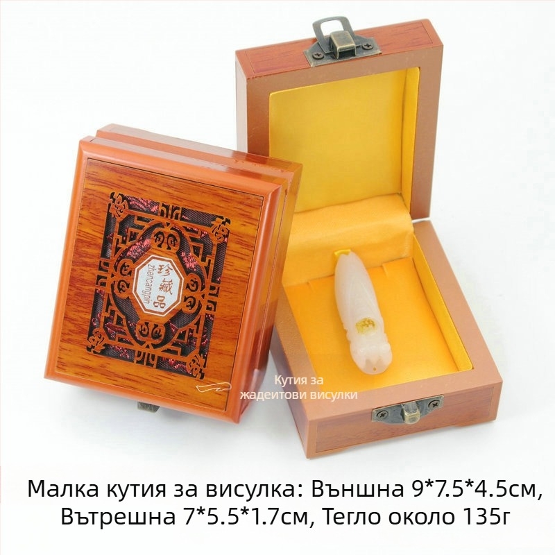 Дървена кутия за гривни и колиета — луксозна витринна кутия за бижута от Aolan Jewelry