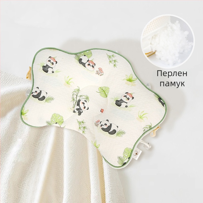 Бебешка възглавничка с форма на морска звезда, ядро от паметна пяна, калъф от химическо влакно, персонализиране; височина под 5 см; тегло до 0,5 кг; подходяща за бебета.