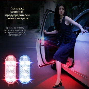 Сензорна светлина за автомобилна врата – ABS, 5V, 0.02A, модел Nl228, код Nl230