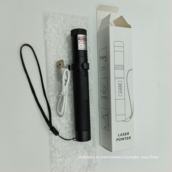 Тестер за лещи на очила с лазерно фенерче, метална конструкция, кутия 200 бр., за оптически магазини, Light Hurricane