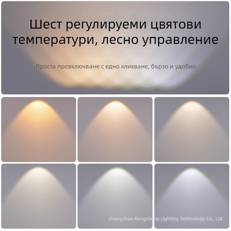 LED пръчкова многофункционална лампа с цветова температура — преносим измервател за цветова температура (3W, 5V, 200 lm, IP40)