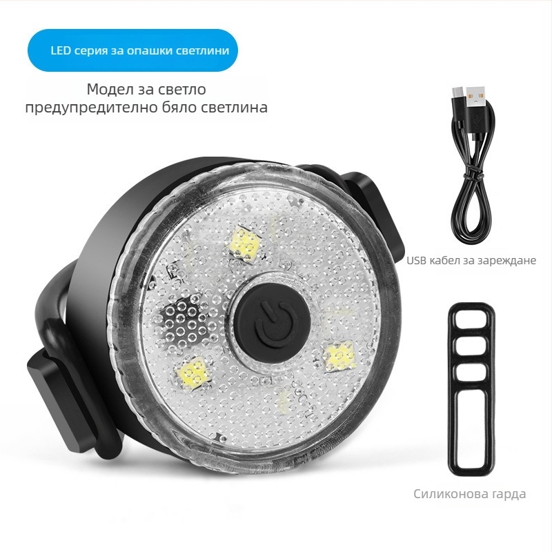 Велосипедно задно светло – креативен дизайн, зареждащо, за планински и шосейни велосипеди