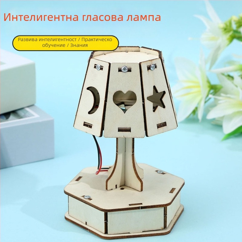 Ръчна дървена машина за плетене за деца – образователна играчка за интелектуално развитие (DIY, Не електрическа, Възраст 7–14)