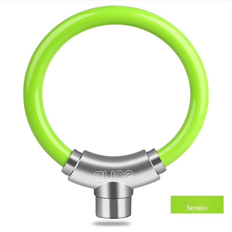 Велосипеден катинар със стоманен кабел; преносим мини модел за планински и пътни велосипеди (материал: метал; марка: Quan Xin; източник: Spot)