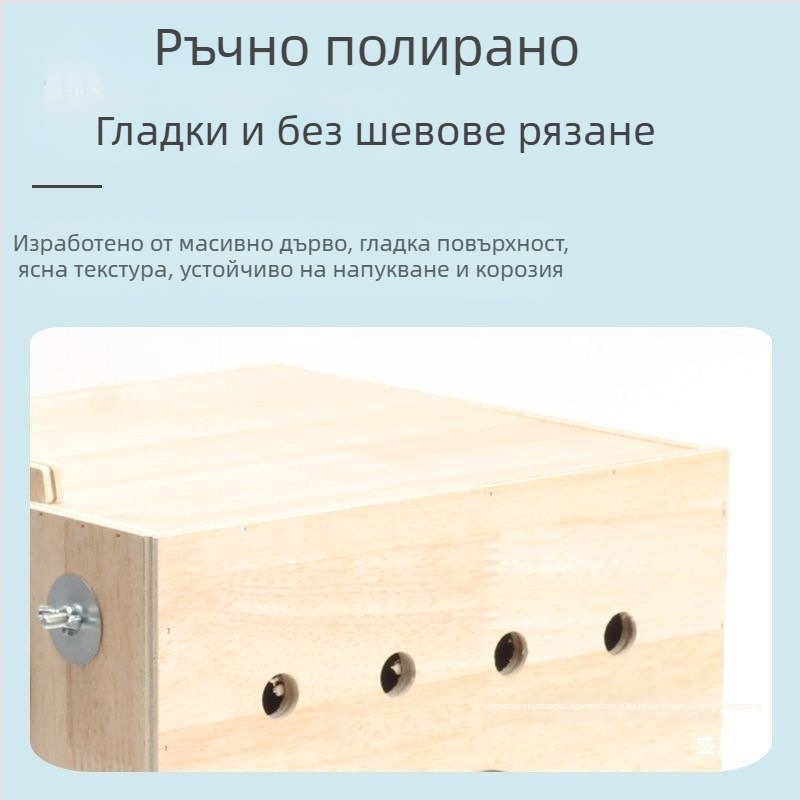 Вертикална кутия за развъждане на папагали с гнездо, пластмасова, марка Shengbangrong, модел AL, пряко през граници