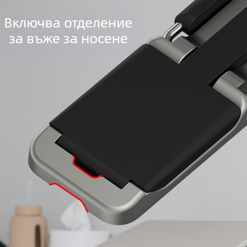 Пръстен държач за телефон, пластмасов, универсален, залепващ гръб