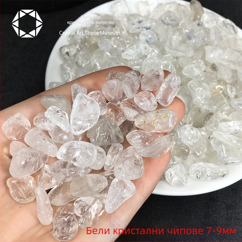 Демагнетизиращ камък орнамент – кристален суров камък, модерен минималистичен стил, картонена опаковка