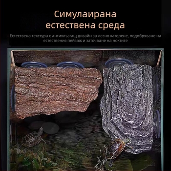 Плаваща платформа за костенурки за слънчеви бани – екологично чиста пяна, за катерене и слънчево излагане, тегло 500 g