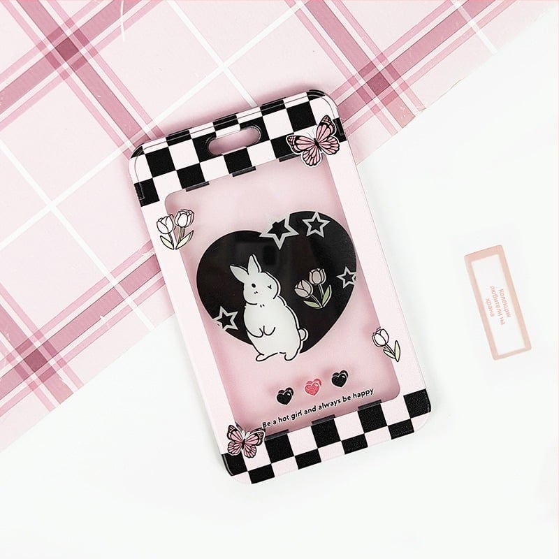 Акрилен калъф за карта, стил ins wind, марка Blue bean