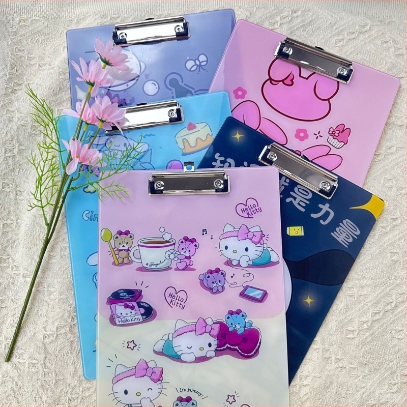 Пластмасов клипборд с щипков механизъм, дизайн на куче с карикатура, модел TC-BJ-107, марка Tuo Chuang, дебелина на плочата 2,1 мм