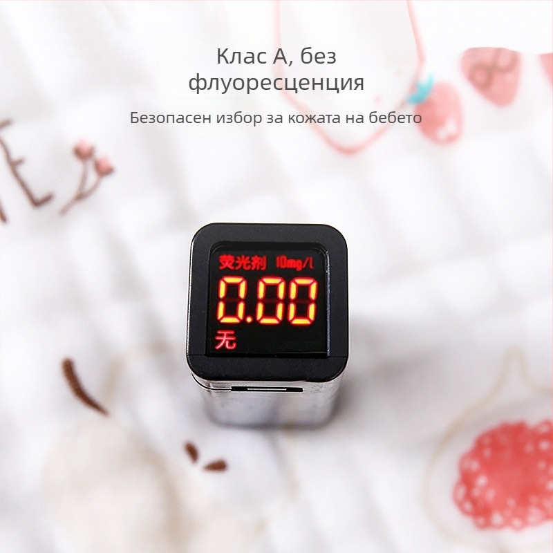 Бебешка възглавничка – чист памук, дишаща, попиваща изпотяване, карикатурен стил, подходяща за новородени до 12 месеца