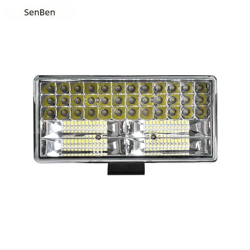 LED светлина за работа с широк ъгъл за камиони и офроуд автомобили, 12/24V, 30W, 15000 lm, 3000K, алуминиева сплав