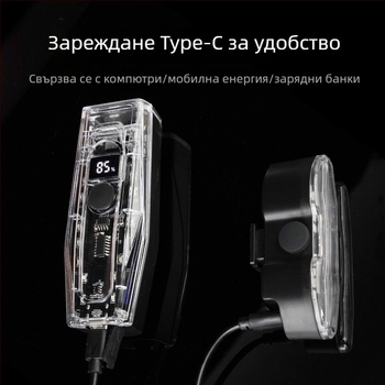 BL LCD цифров дисплей предна светлина за планински и пътни велосипеди – антиблясък, висока яркост, персонализируем LED комплект за колоездене