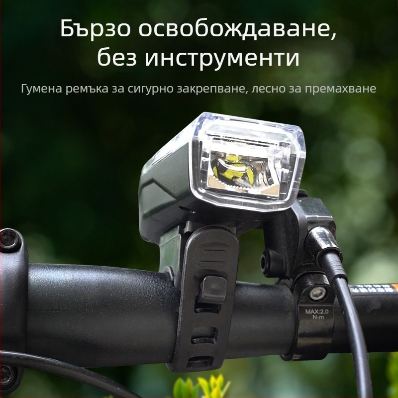 BL LCD цифров дисплей предна светлина за планински и пътни велосипеди – антиблясък, висока яркост, персонализируем LED комплект за колоездене