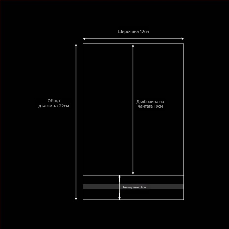 Прозрачна пластмасова опаковъчна торба, самозалепваща се и удебелена за подаръци, с печат на лого; нов материал — Qinyun packaging
