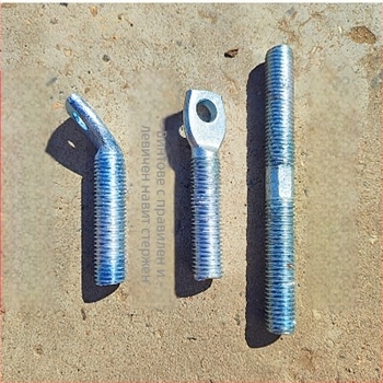 Аксесоар за монтаж на баскетболна дъска: връзка с винтов прът и регулируем телен прът — 1 кг