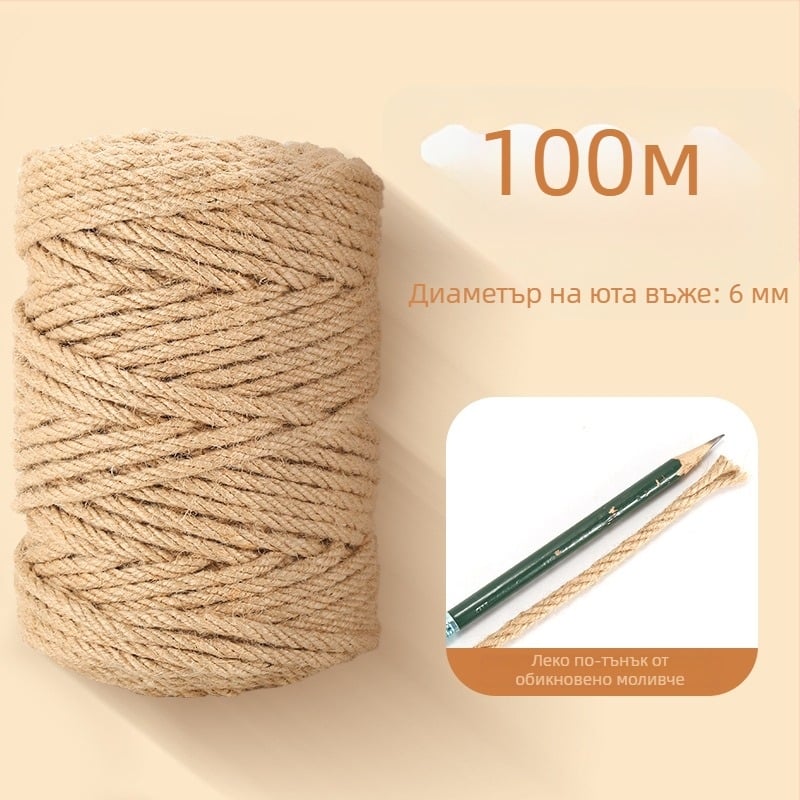 Котешки DIY пост за драскане с сизалено въже – катереща рамка, драскалка, сладък стил, марка Pillar Bird