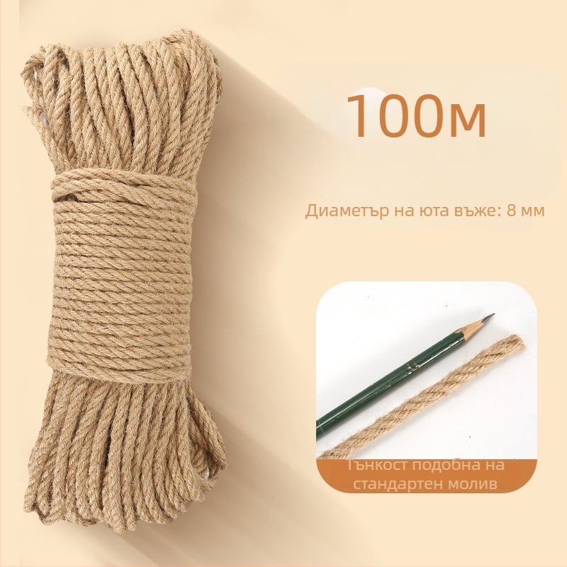 Котешки DIY пост за драскане с сизалено въже – катереща рамка, драскалка, сладък стил, марка Pillar Bird