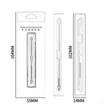 Почистваща писалка за слушалки - универсално устройство за почистване, пластмасов корпус, пуснато през 2024 г.