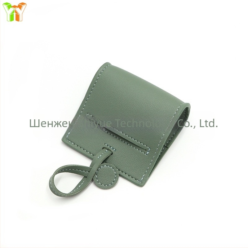 Кожена торбичка за изпражнения на кучета, Rolled стил, удебелена конструкция