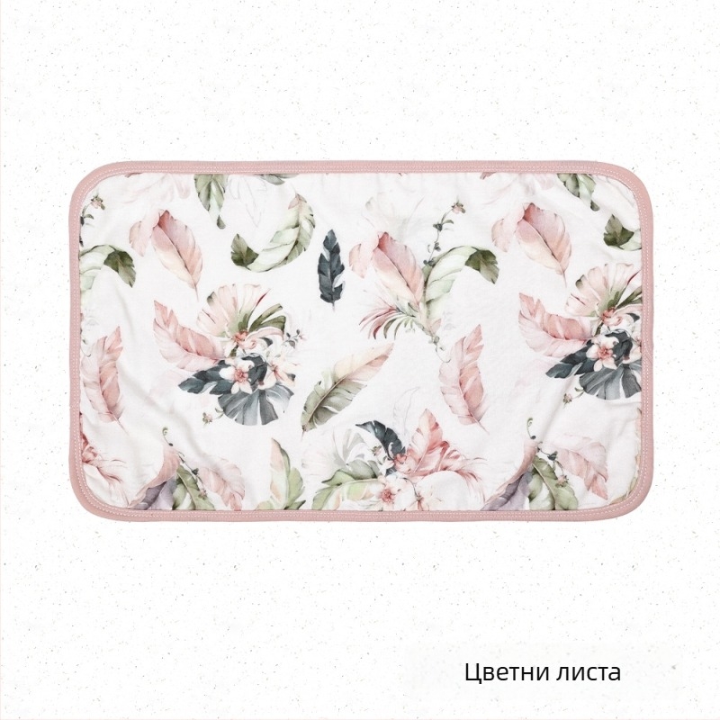 Бебешка възглавничка от марля с осем слоя и бамбуково-памучна материя, стил карикатура, подходяща за бебета и малки деца.