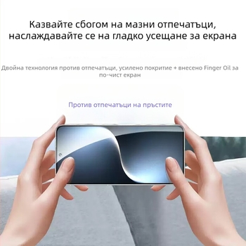 Закалено стъклено защитно покритие за преден екран на iPhone 13 Pro, 14 Pro и 14 Pro Max – HD, антишпионска защита, антиудар, антинапукване, лесна инсталация
