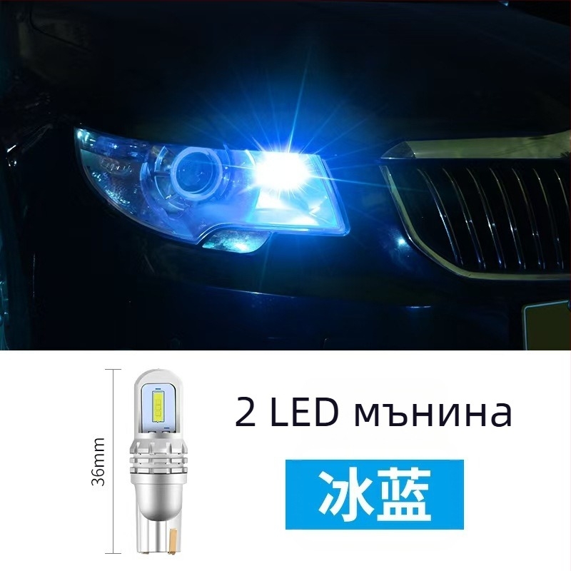 LED автомобилна светлина T10 W5W 1860 SMD – 12V, 3W, 5000–6000 lm, 6000K; подходяща за светлина на регистрационен номер, дневни светлини и позиционни светлини