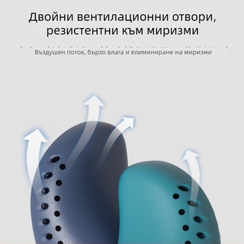 Хирургически пантофи за операционна зала, EVA горна част и подметка, нехлъзгащи се медицински обувки, затворени пръсти, закопчаване тип Kick