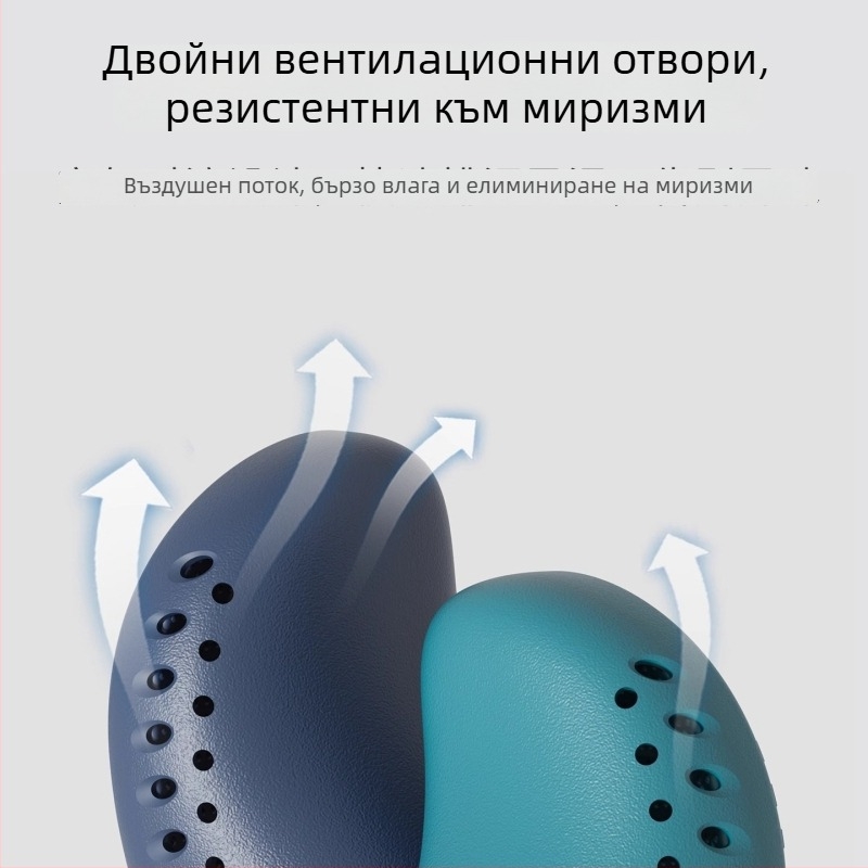 Хирургически пантофи за операционна зала, EVA горна част и подметка, нехлъзгащи се медицински обувки, затворени пръсти, закопчаване тип Kick