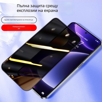 Протектор за предния екран на мобилен телефон — закалено стъкло, преден филм, марка Blue Deep