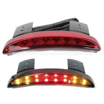 LED задно светло за електрически превозни средства с спирачка и мигач, ABS пластмаса, 12V, 5W, 10000 часа
