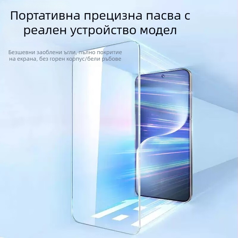 Закалено стъкло за протектор на предния екран за iPhone 13 Pro/14 Pro/14 Pro Max с HD, Anti-Spy, Anti-Drop, Anti-Explosion