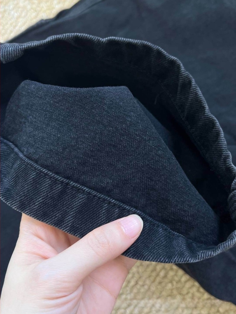 Дънени дамски панталони с висока талия, широки и дълги, деним памук 90–95%, висока еластичност