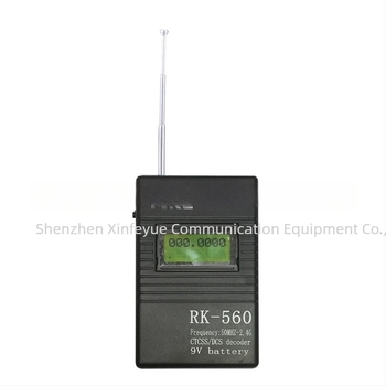 YIDATON RK560 радиочестотен измервател за Walkie-Talkie, с аналогов подтон и цифрово заглушаване