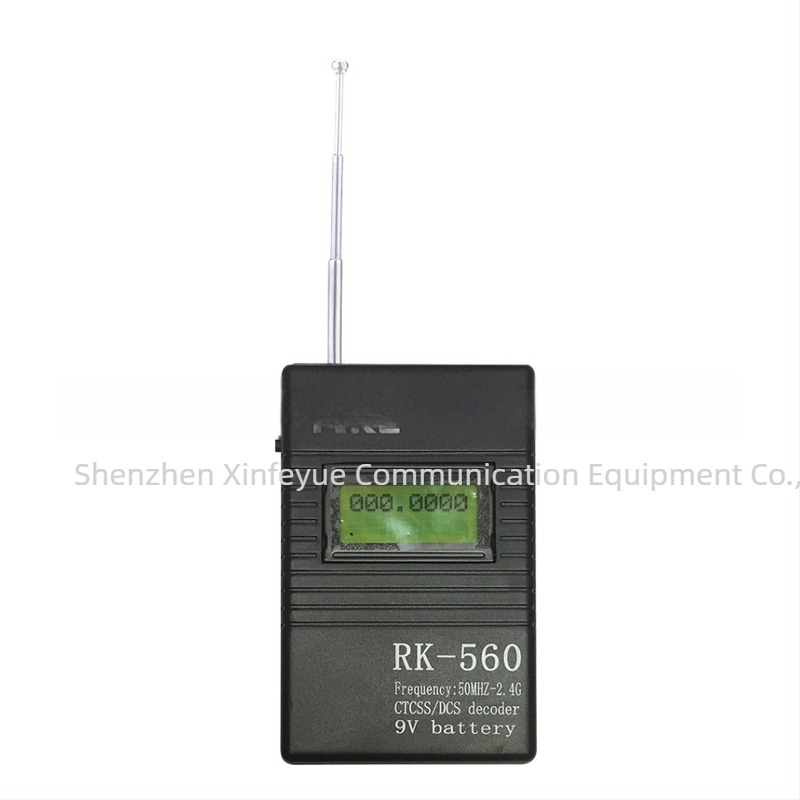 YIDATON RK560 радиочестотен измервател за Walkie-Talkie, с аналогов подтон и цифрово заглушаване